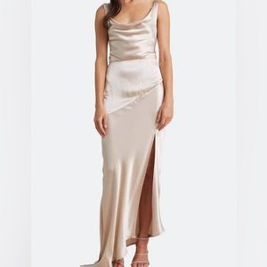 Bec + Bridge Moon Dance Cowl Dress